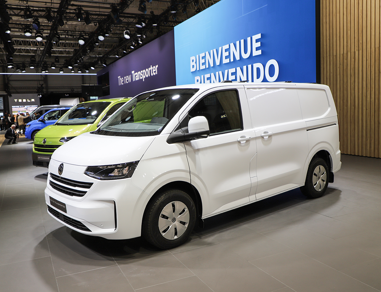 De elektrische variant van de nieuwe Transporter