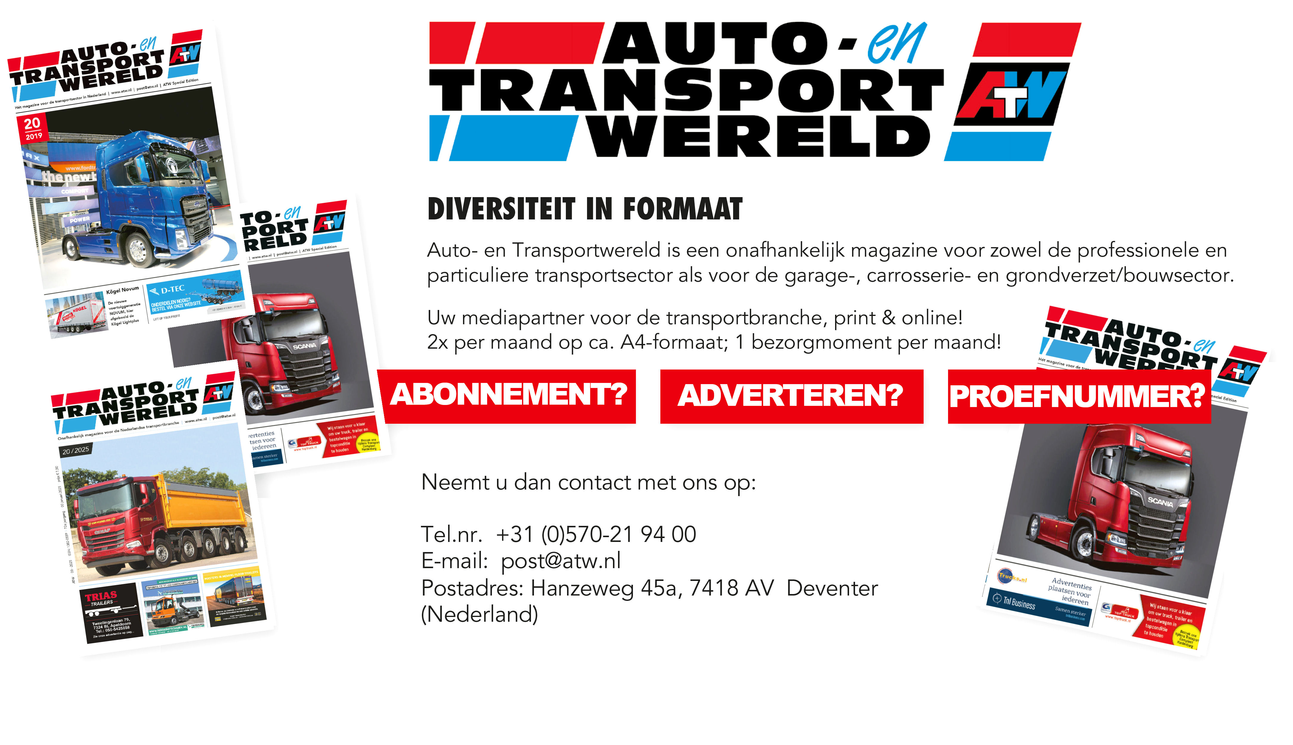 Download hier de mediagegevens van ATW 2026